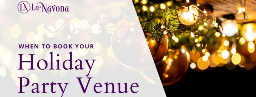 Why Fall Is the Perfect Time to Book Your Holiday Party Venue in Columbus